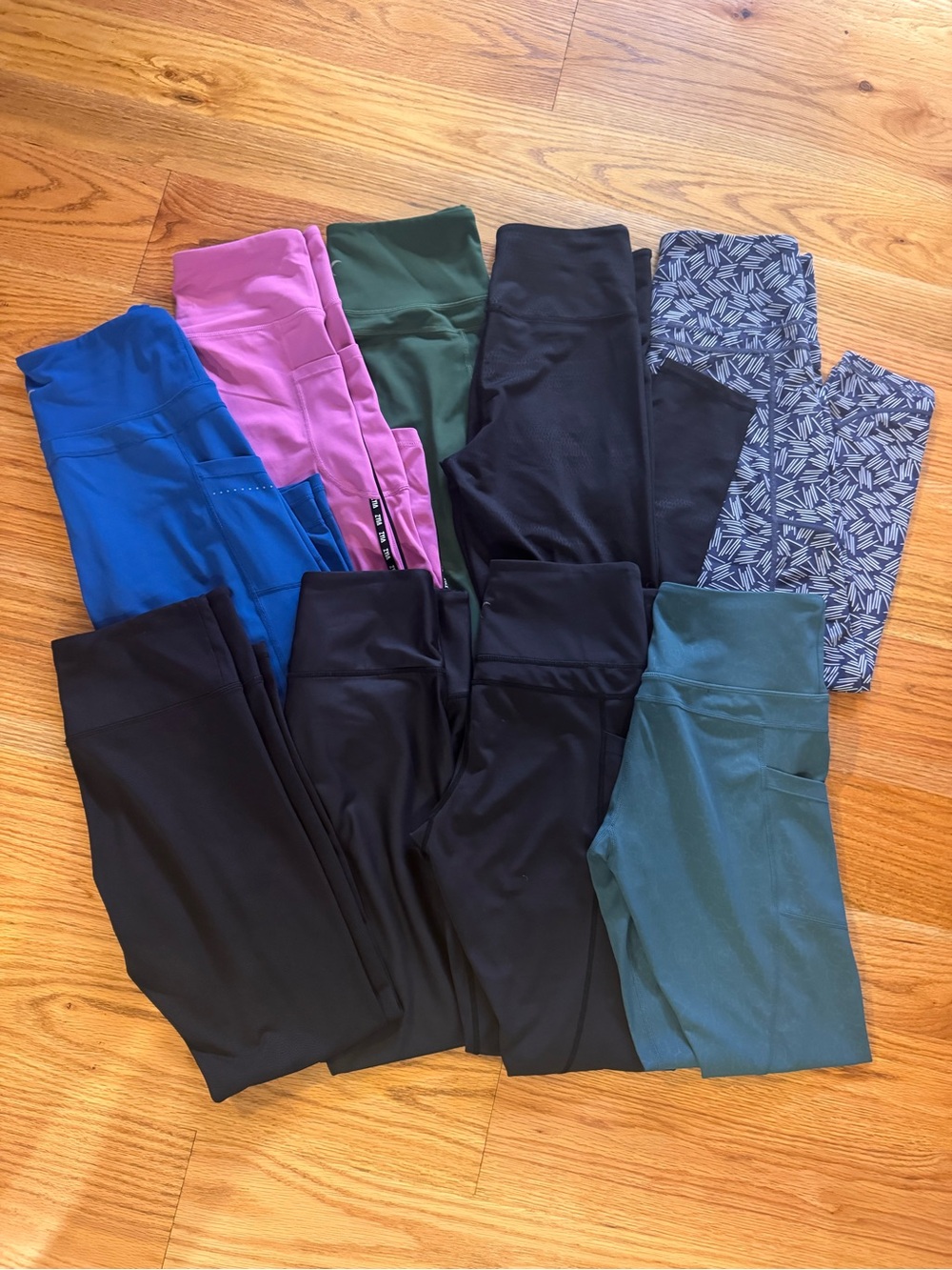 Zyia LNT - lot of 9 pairs of 7/8 leggings